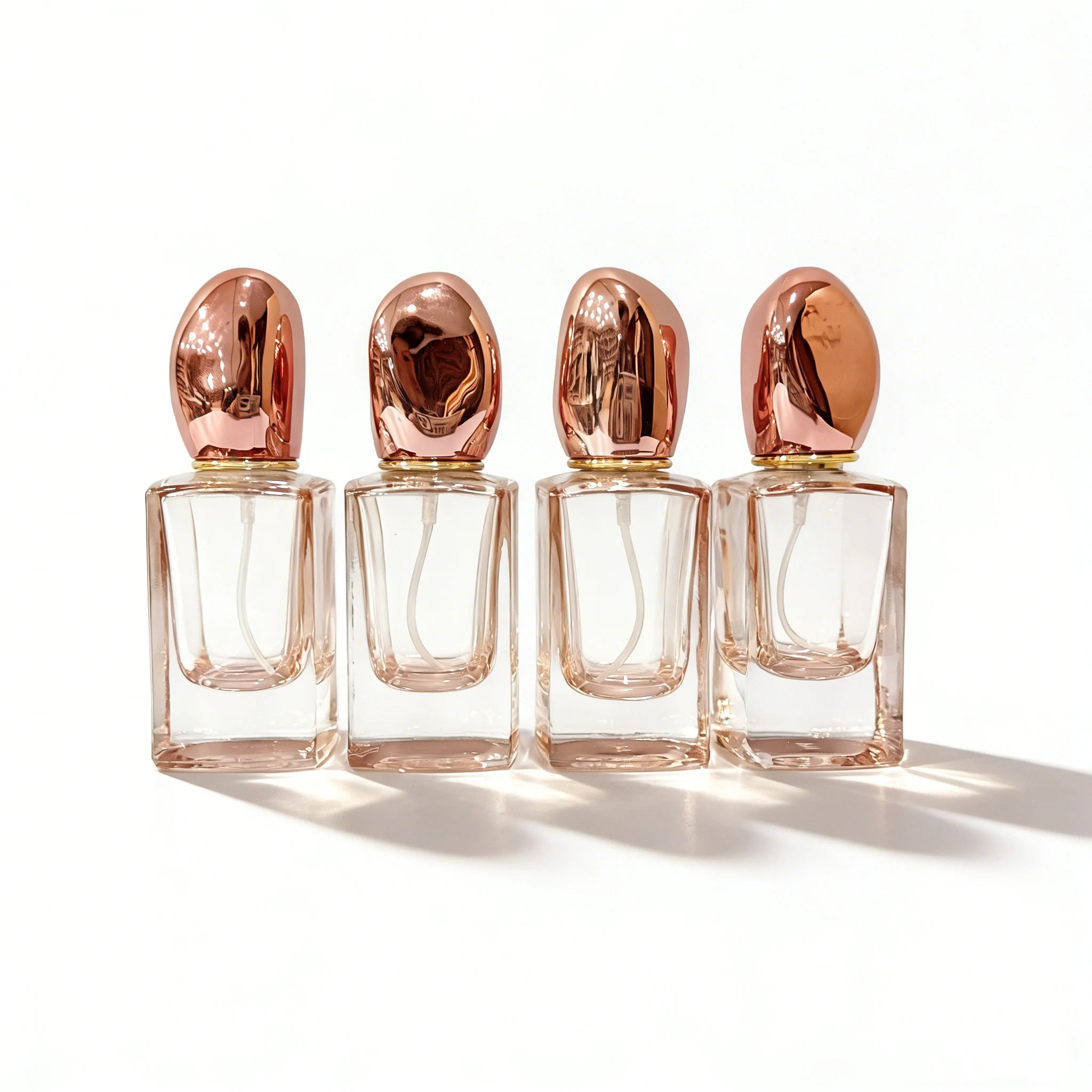 Custom Color Square Empty Perfume Bottle 30Ml 50Ml 100Ml Glass Perfume Bottle for Perfumes Essential Oil Packaging - 图片 6