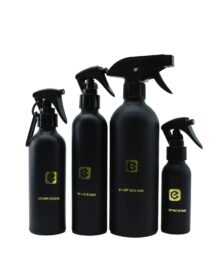 50ml 100ml 150ml 200ml 250ml 500ml Empty Matte Black Aluminium Fine Mist Spray Bottle with Pump D888
