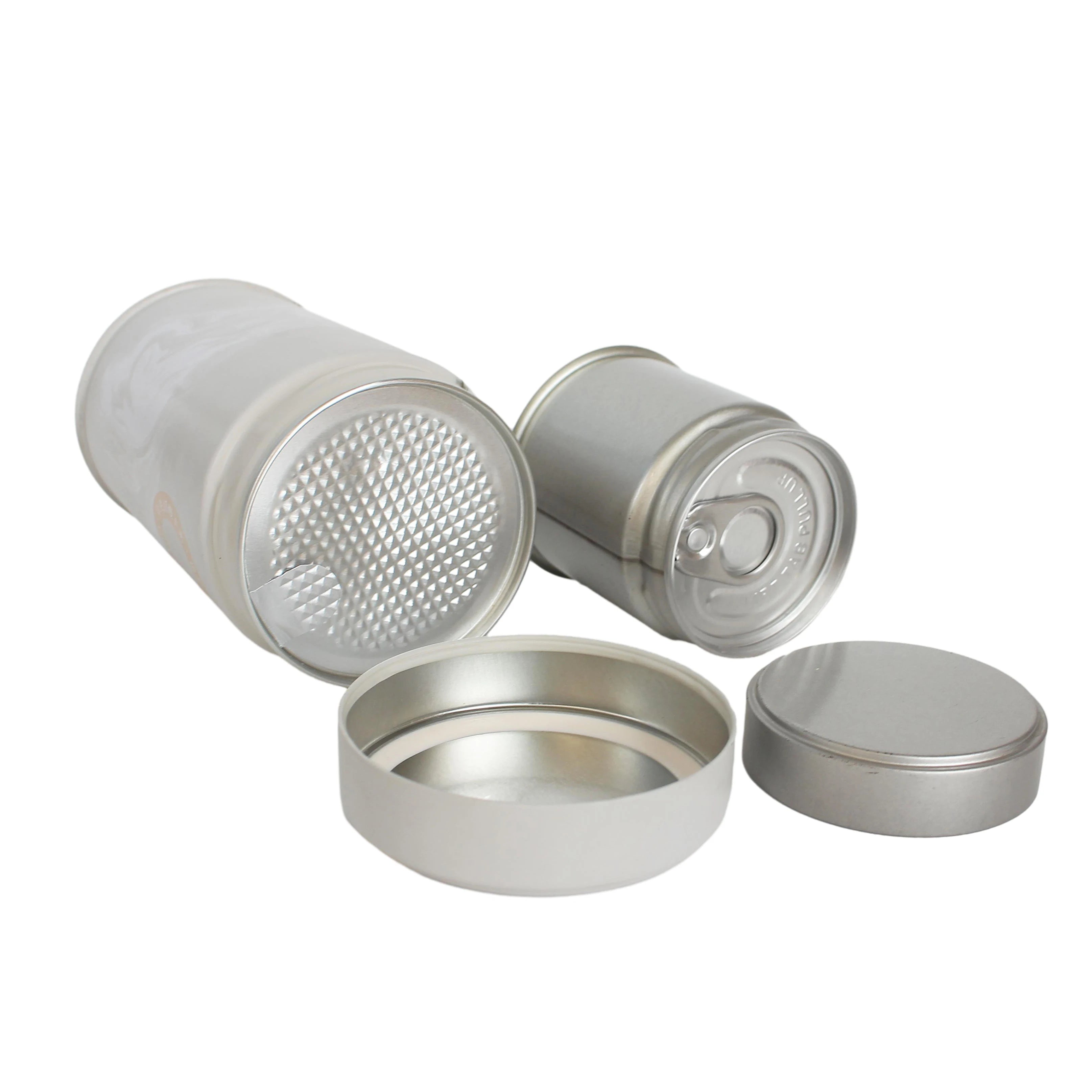 Factory Price Wholesale Food Grade Empty Tin Can for Matcah Powder Coffee with Easy Open Ring Aluminum Foil Seal 30g 40g 50g - 图片 6