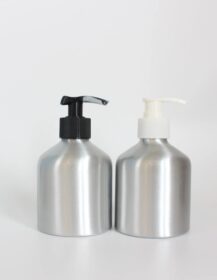 Wholesale Aluminum Cosmetic Pump Bottle for Shampoo Hair Oil Body Lotion Packaging 8oz 250ml in Stock
