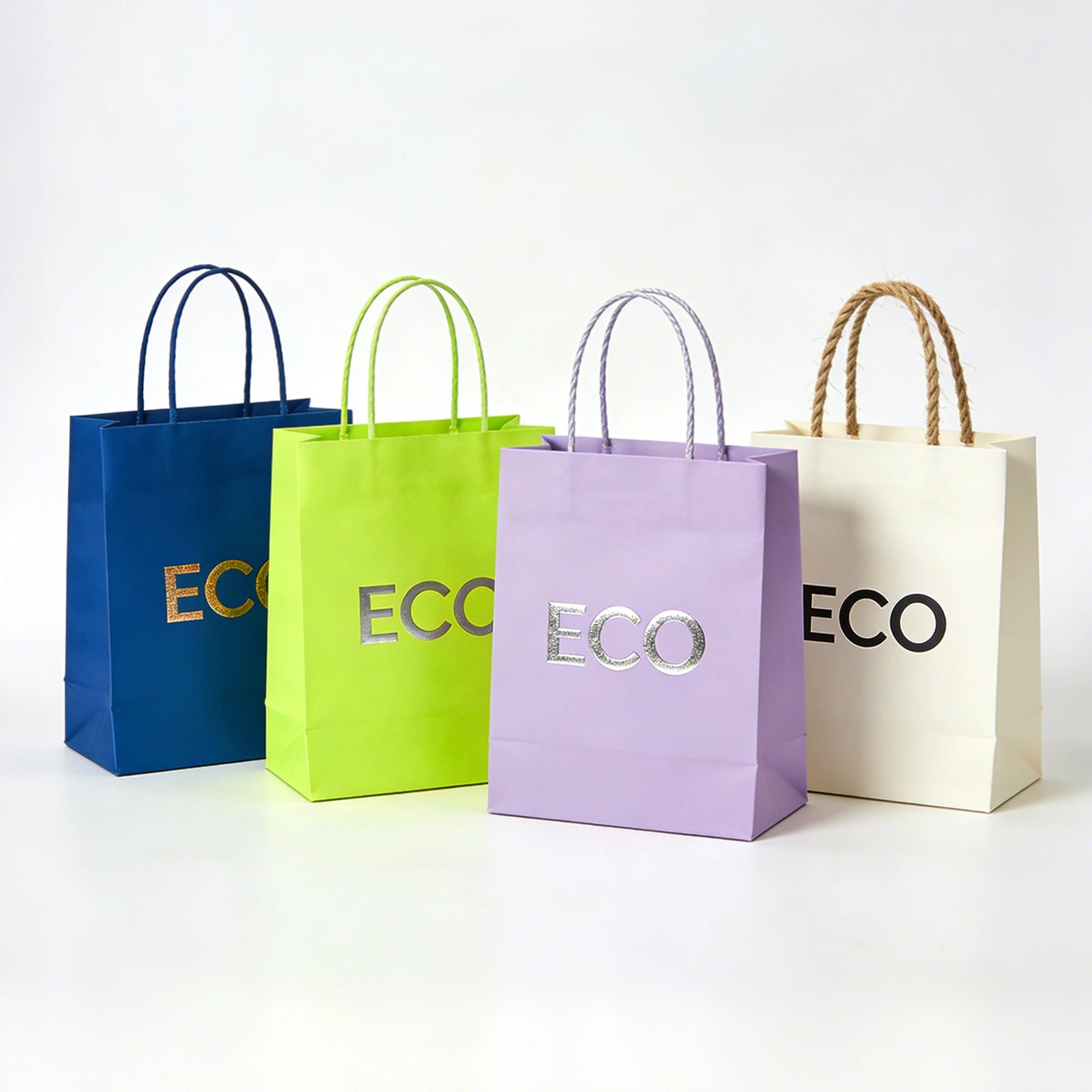 Eco Friendly Classic Paperboard Cosmetic Wedding Favor Gift Bag with Custom Logo Luxury Packaging 888J - 图片 7