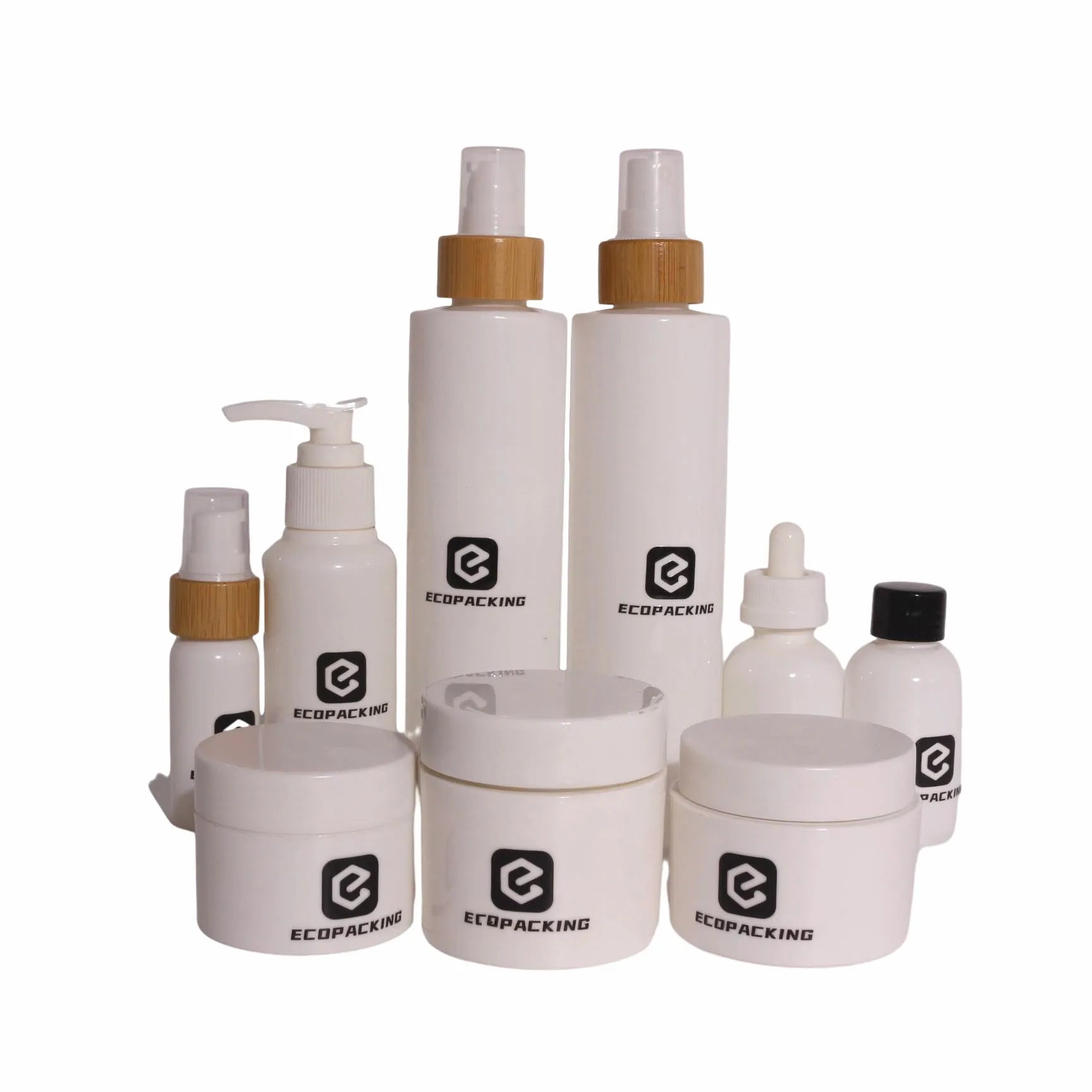 Eco Friendly Biodegradable Wheat Straw Cream Jar Empty Plastic Cosmetic Jar 30ml 50ml 100ml 250ml - 图片 7