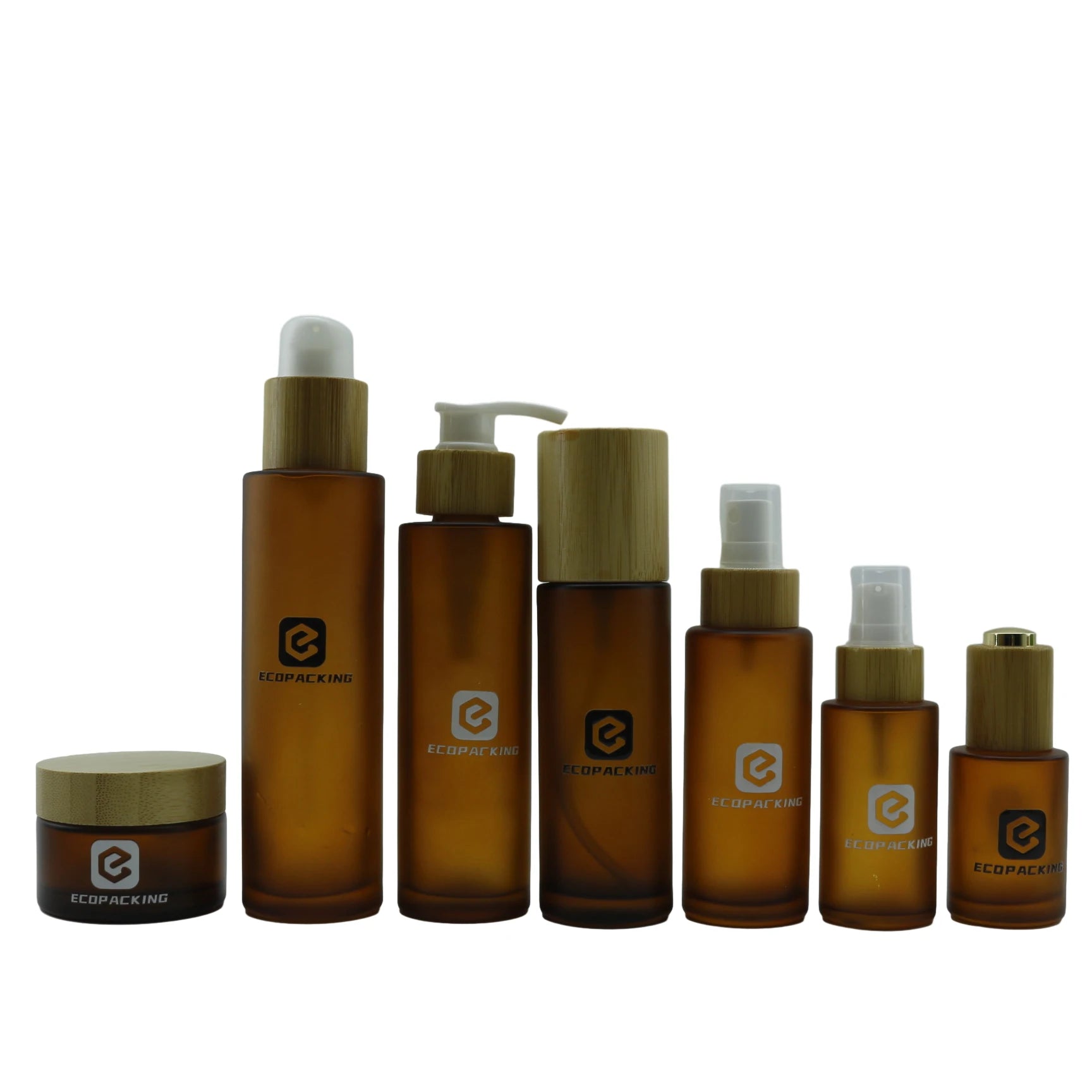 30ml 50ml 100ml 120ml 200ml Cosmetic Packaging Glass Oil Bottles clear Shampoo Packaging for Skincare F888 - 图片 4