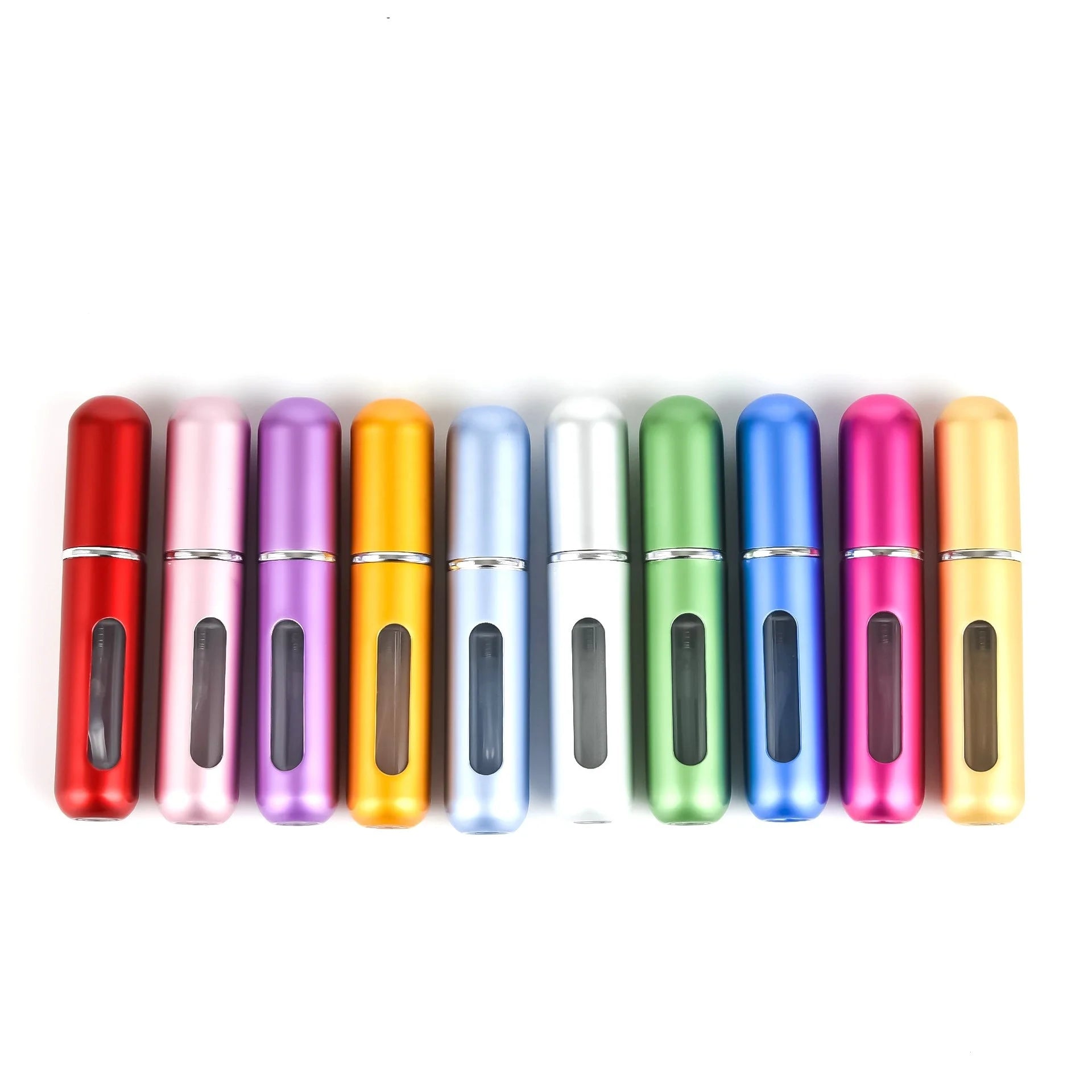Wholesale 5ml 8ml 10ml Travel Size Refillable Empty Aluminum Spray Perfume Atomizer Bottle Portable Bottom Filling - 图片 2