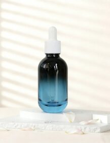 Hot Sale Gradient Glass Dropper Bottles 10ml 30ml 50ml Empty Glass Bottles for Cosmetic Essential Oil