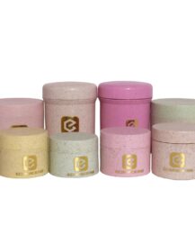 Biodegradable Wheat Straw Jar 10g 15g 20g 30g 50g 100g 150g 200g 250g Cosmetic Plastic Cream Jar