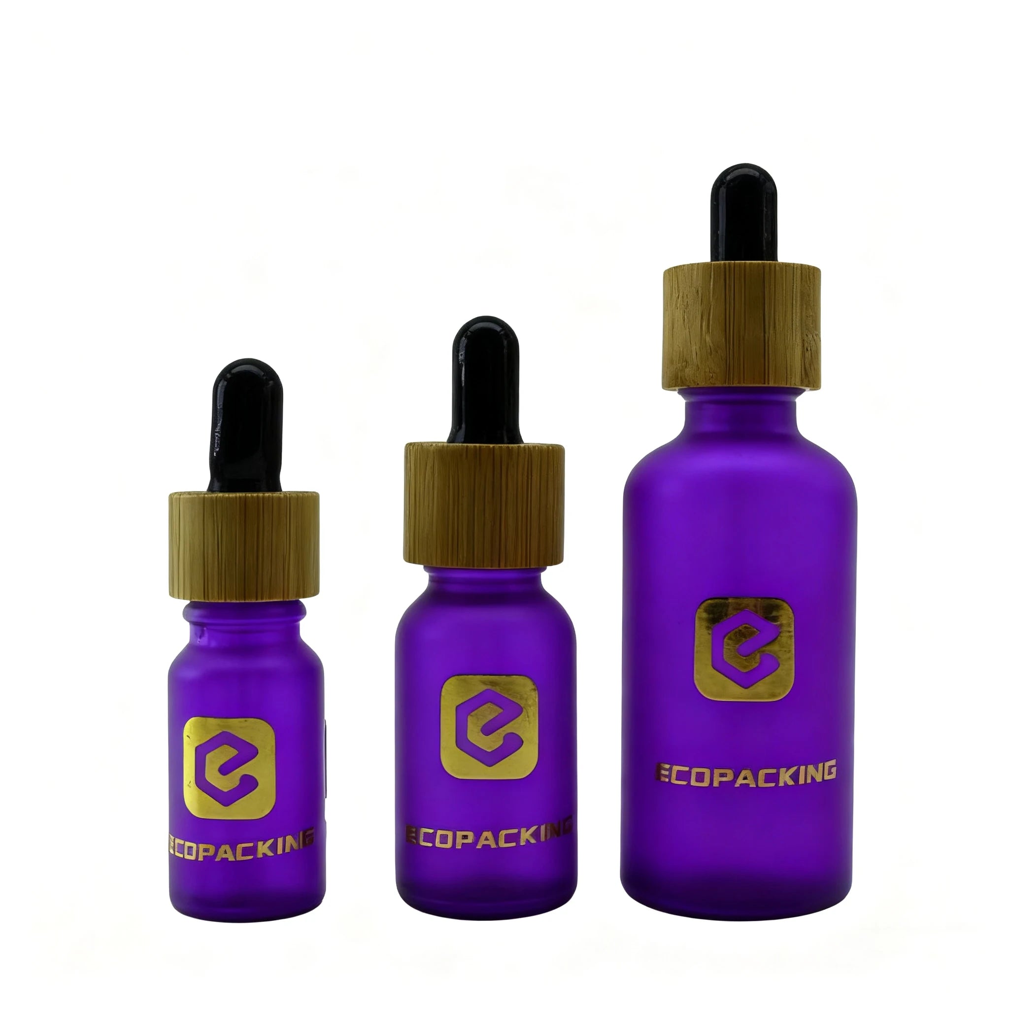 Wholesale Oil Dropper Bottle 10ml 15ml 30ml 50ml 100ml Round Serum Glass Bottles With Dropper Cap - 图片 3