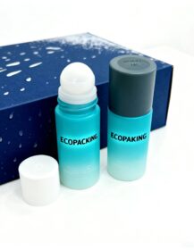 50ml 30ml Luxury Glass Essential Oil Roller Bottle Packaging Container Body Deodorant Roll on Bottle and Custom Packaging