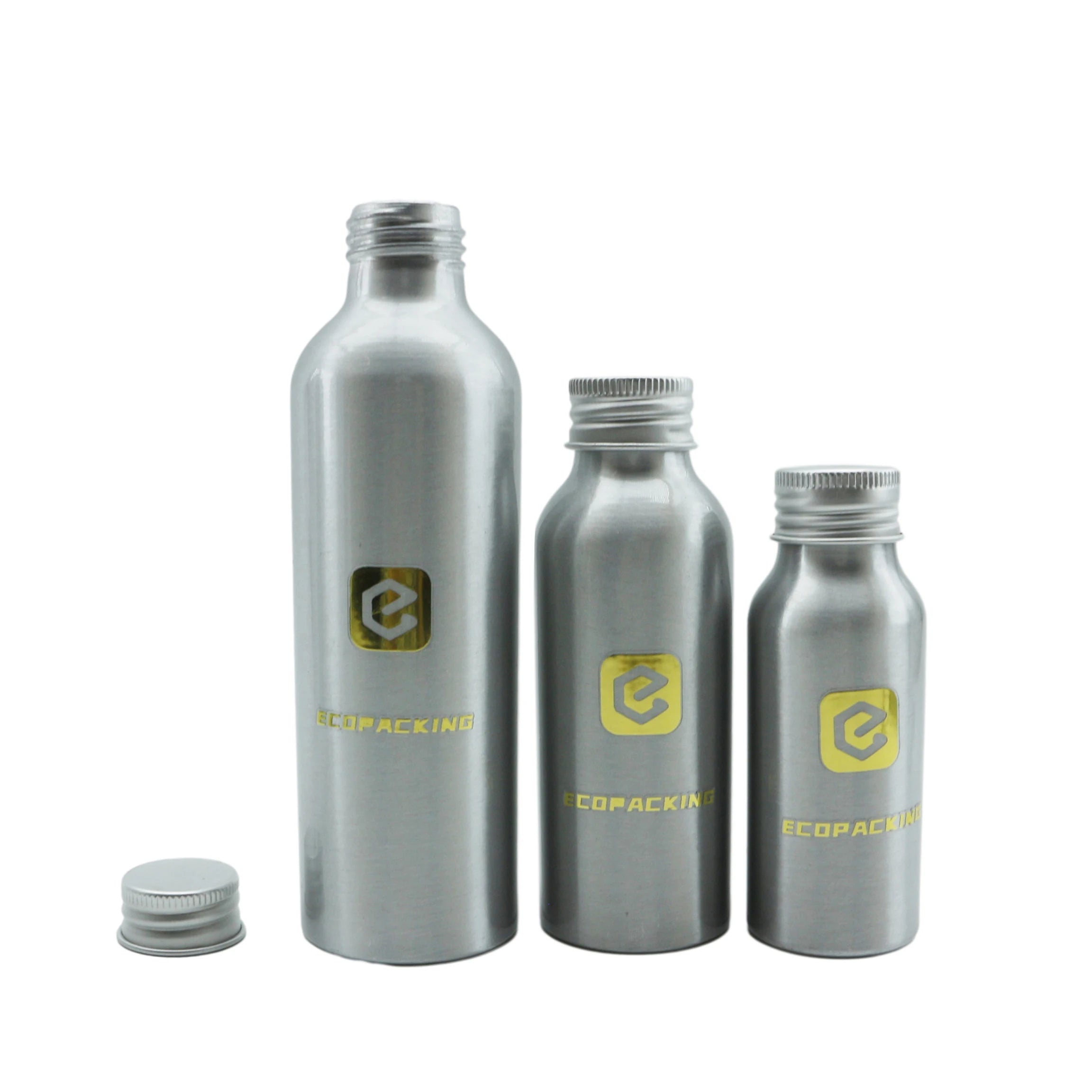 Empty Metal Cosmetic Aluminum Oil Bottle Aluminum Bottle for Essential Oil Packaging - 图片 3