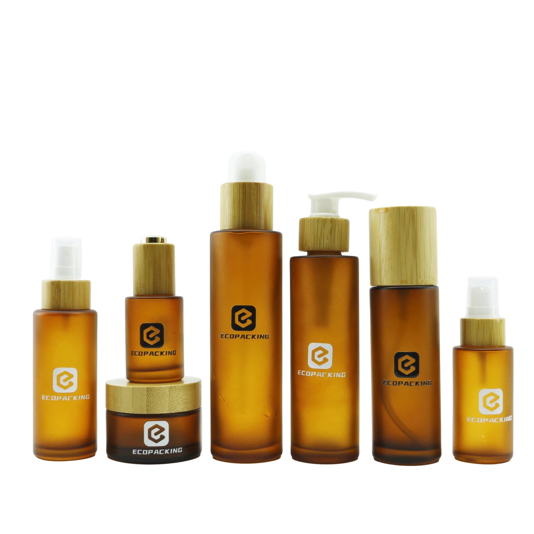 30ml 50ml 100ml 150ml Frosted Black Bamboo Cosmetic Packaging Glass Oil Dropper Bottle for Hair Essential Oil Skin Care BBB888 - 图片 5