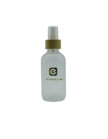 30ml 60ml Frosted Boston Glass Dropper Bottle with Hot Stamping for Hair Oil and Eye Drops in Carton