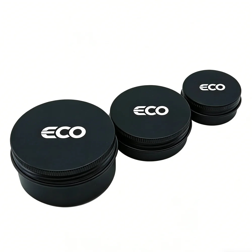 Manufacturer Custom Matte Black Aluminum Jar Tin 5ml 15ml 30ml 50ml 60ml 80ml 100ml 150ml 180ml 200ml 250ml - 图片 5