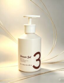 Custom 300ml 500ml Empty Glass Round Pump Sprayer Lotion Bottle Hand Wash Bottle Shampoo Soap Bottles for Cosmetic Packaging