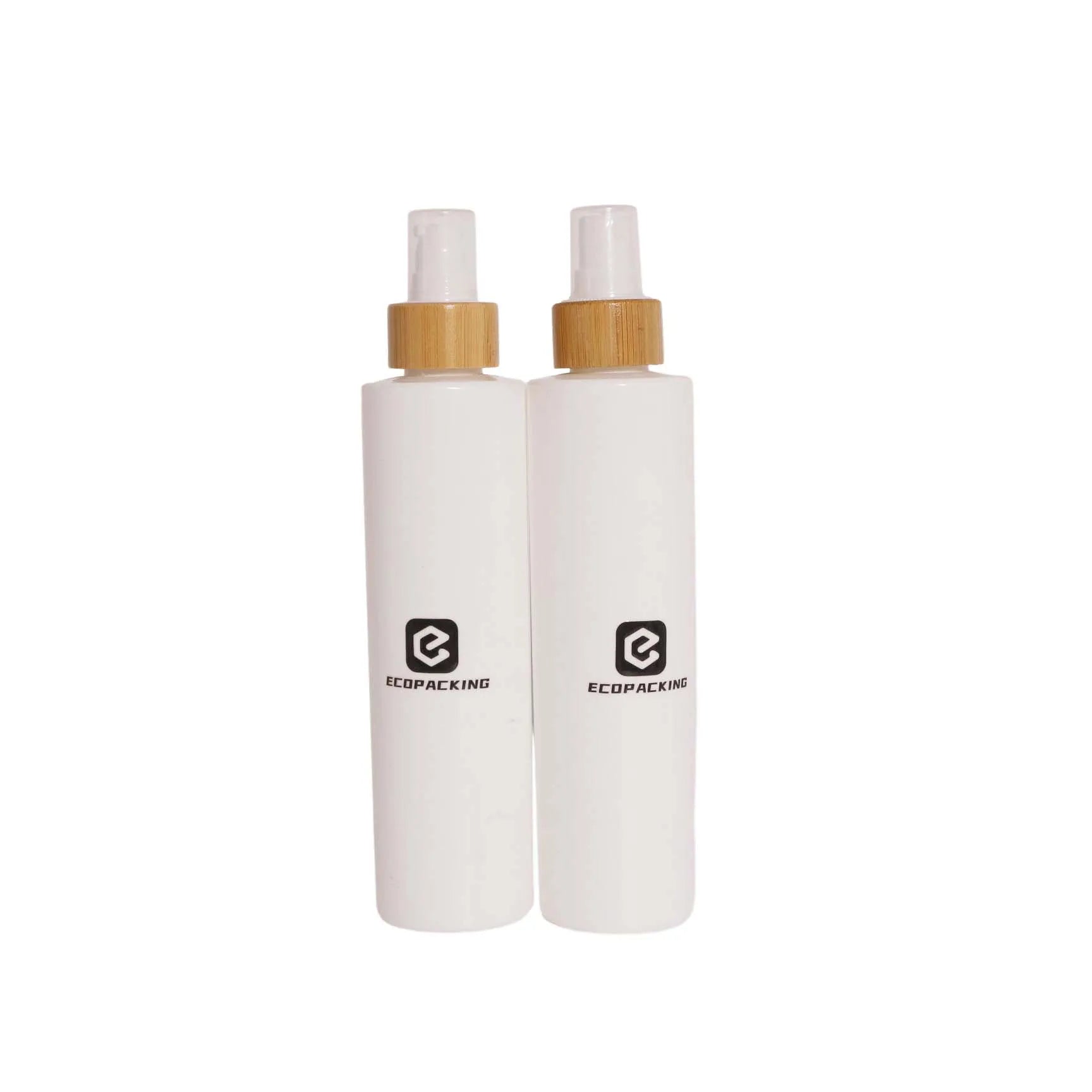 Natural 30ml 50ml 100ml PLA Biodegradable Lotion Bottle with Bamboo Cover for Shampoo and Face Mask Screen Printing Available - 图片 3