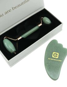 High Quality Facial Skin Roller Massager Tool Gua Sha Set for Face Massage