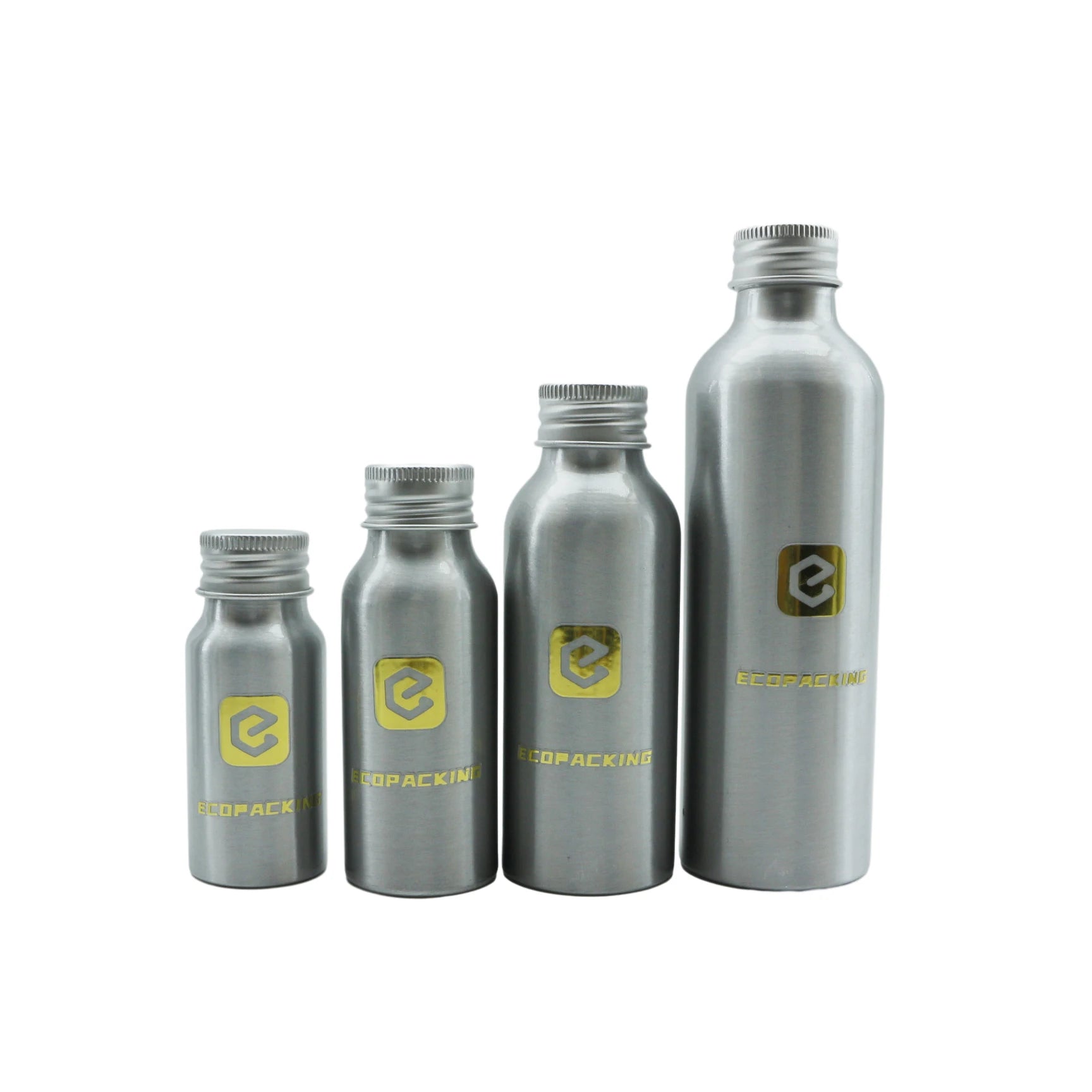 Wholesale 50ml 100ml 150ml 250ml 300ml 500ml Aluminum Bottle with Screw Lid for Cosmetic - 图片 2