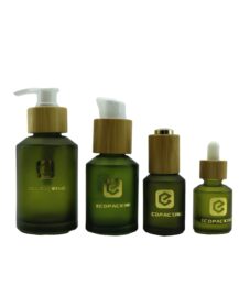 Luxury Empty Glass Cosmetic Face Serum Bottle 30ml 50ml 100ml