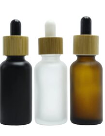High Quality Essential Oil Serum 20Ml 30Ml 50Ml 100ml Frost Glass Pipette Bottles Dropper Bottle with Paper Box Packaging
