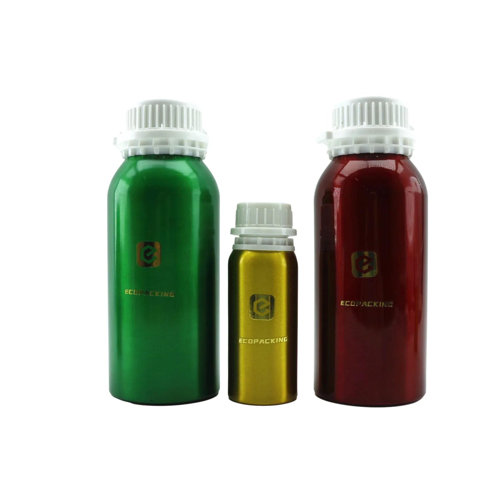 Empty Custom Color 100ml 250ml 500ml 1000ml Aluminum Bottle With Tamper Evident Screw Cap - 图片 6