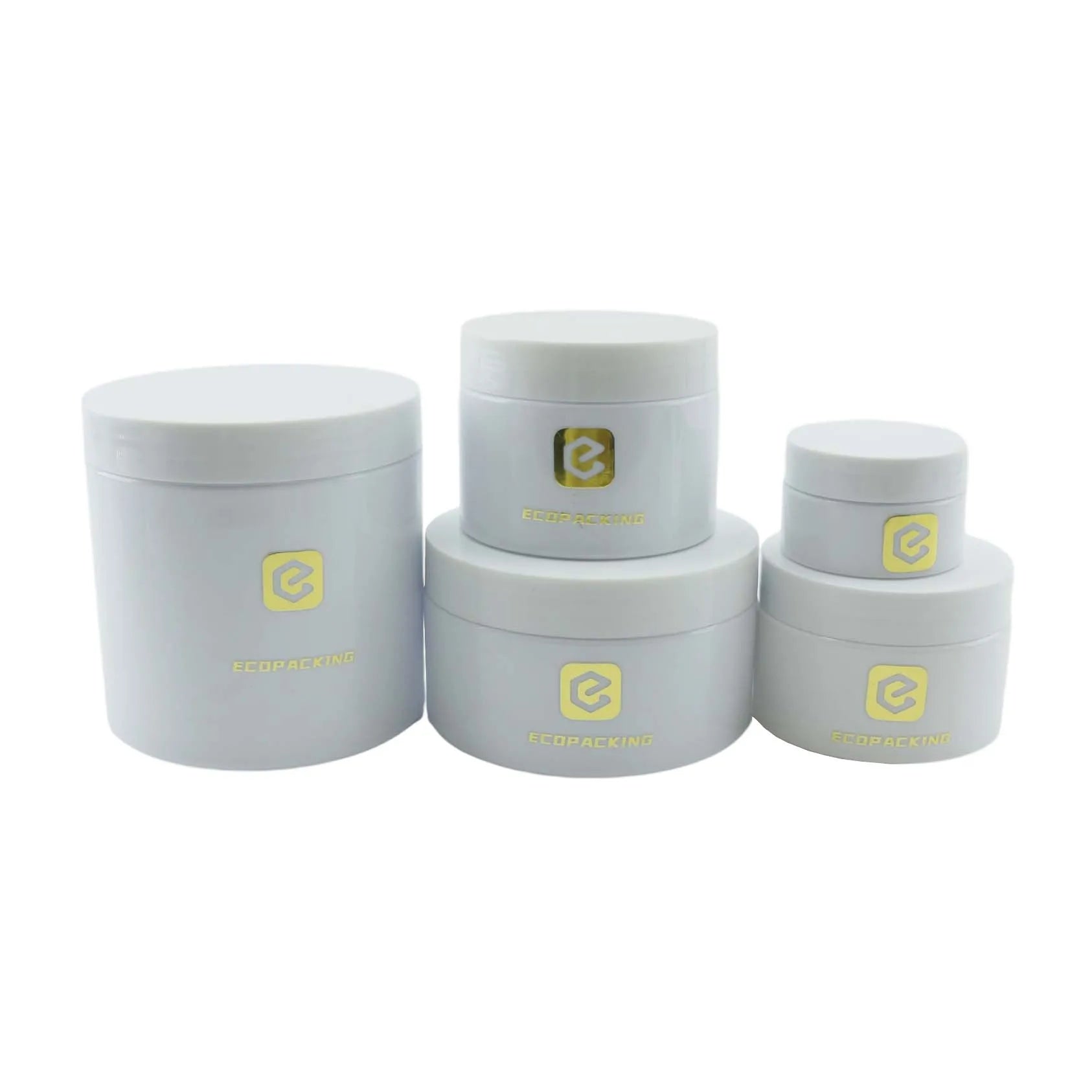 Wholesale Cream Jar 30g 50g 100g 150g 200g 300g 500g 1000g clear Frosted Plastic Jars PET Jar Face Cream Container - 图片 12
