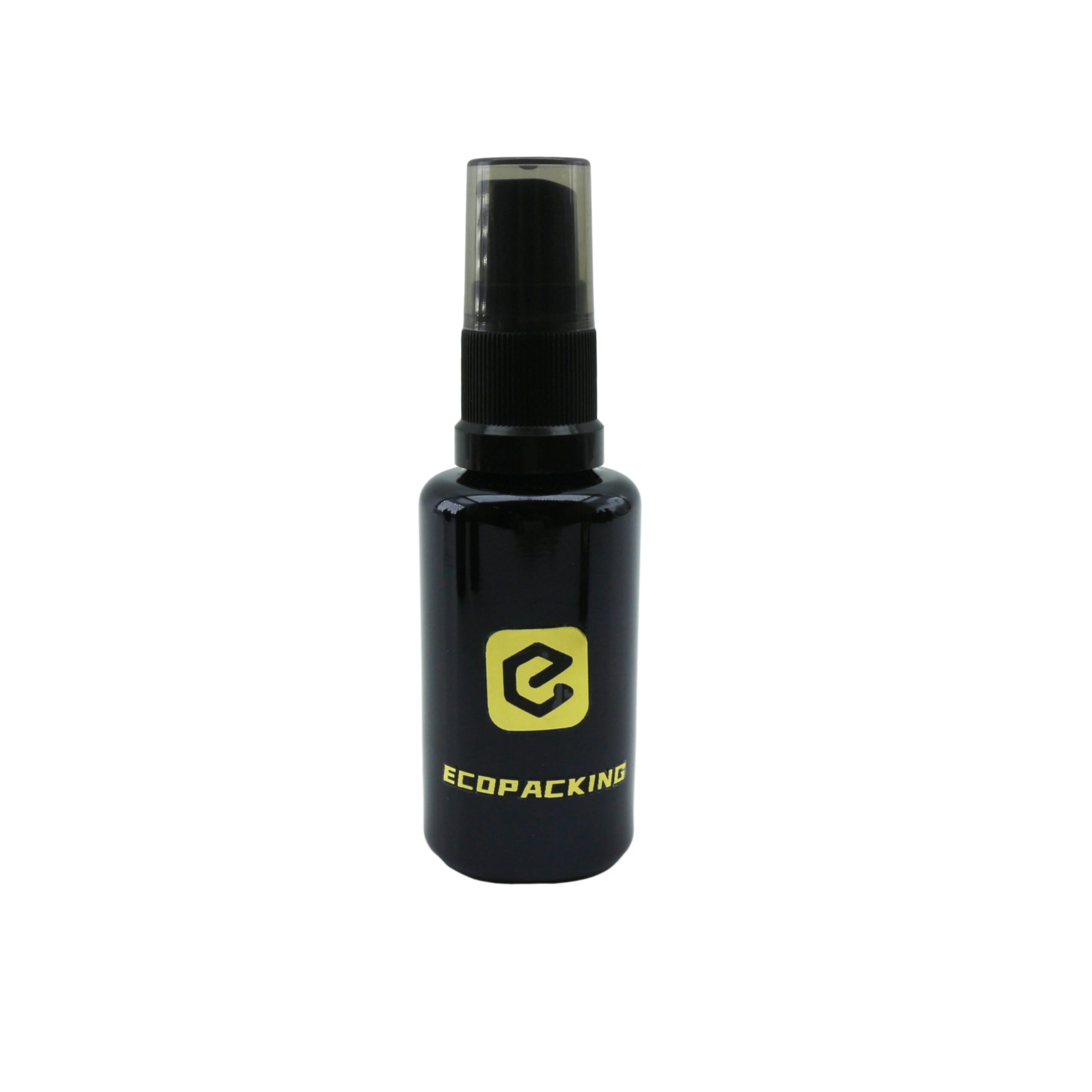 UV protection Black Dark Violet Glass Essential Oil Bottles Glass Fine Mist Spray Pump Bottle - 图片 4
