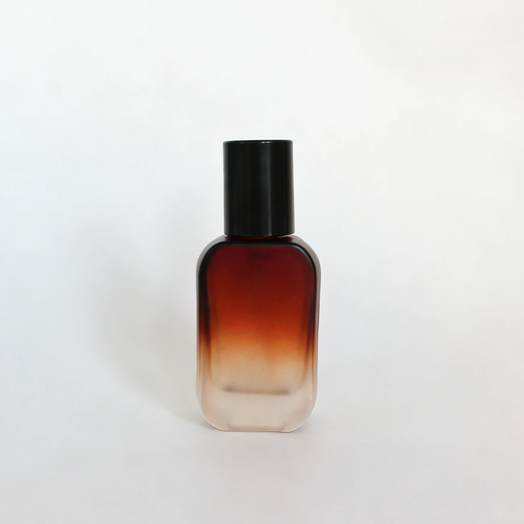 Unique Shape Small Cosmetic Skin Care Essential Oil Serum Frosted Amber Dropper Glass Seum Bottle 15ml - 图片 5