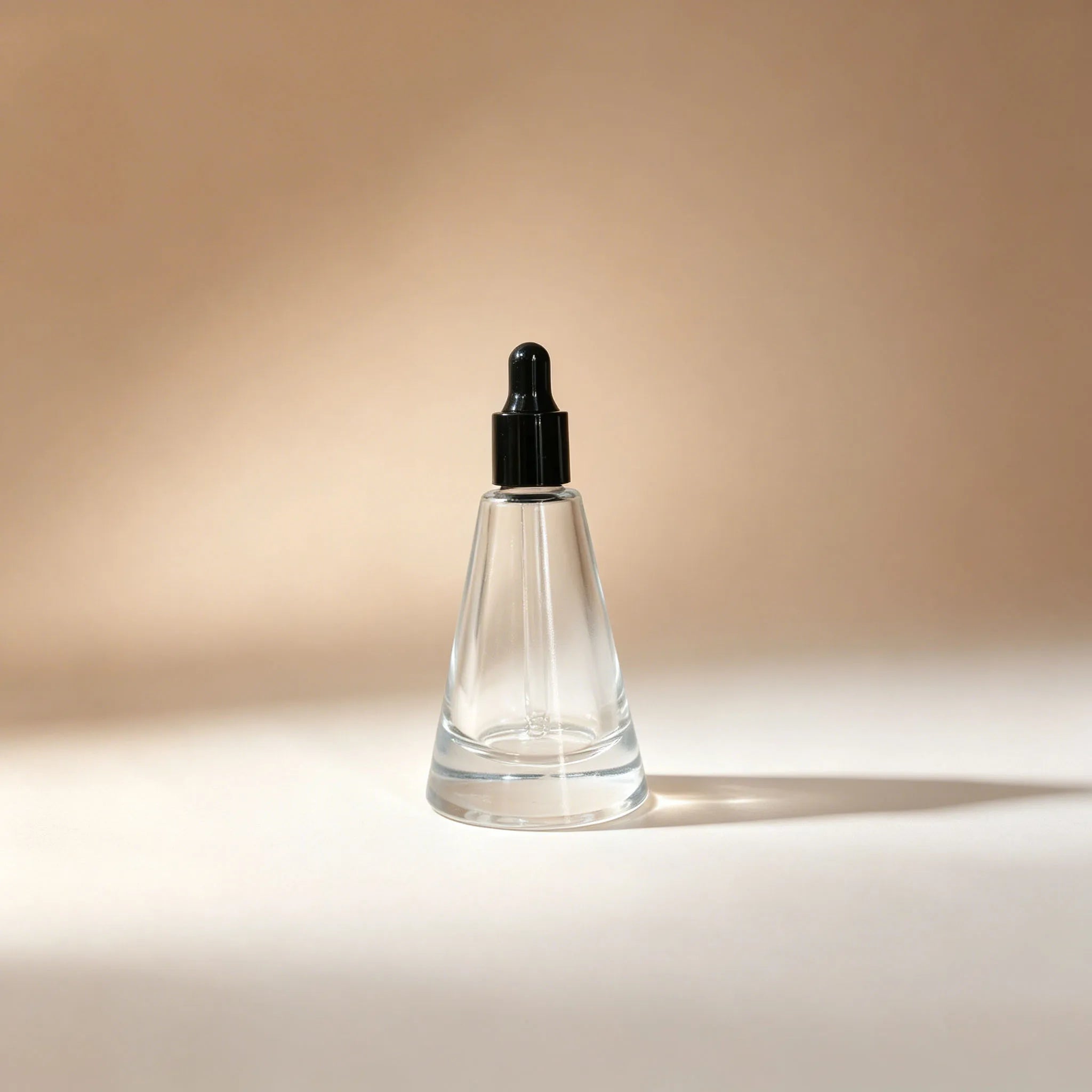Wholesale 15ml Empty Glass Dropper Bottles Cone Shape Cosmetic Packaging for Serum Essential Oil Aromatherapy - 图片 5