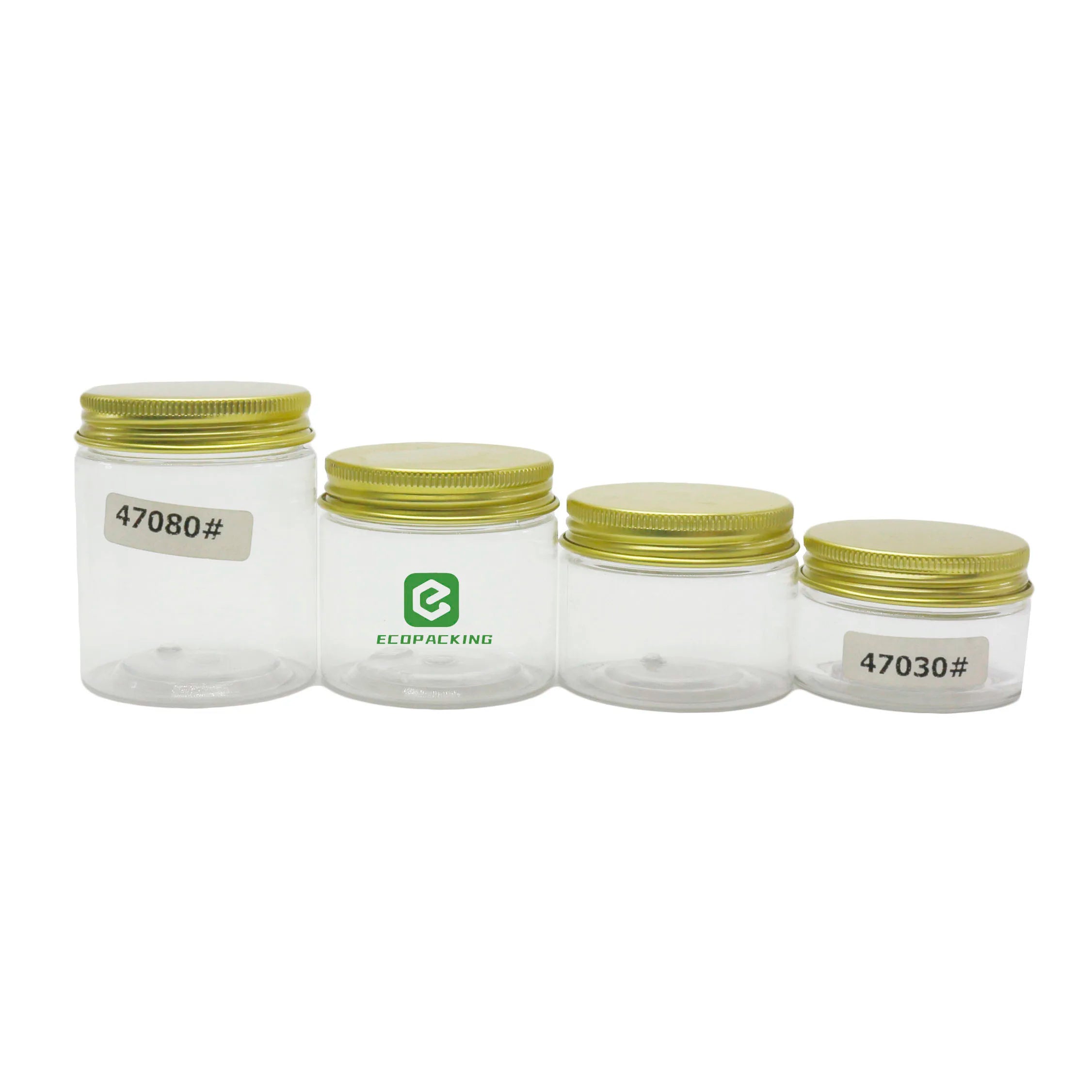 Wholesale Food Storage Container Clear PET Plastic Pickle Jars clear Plastic Spice Jars with Lids C888 - 图片 5