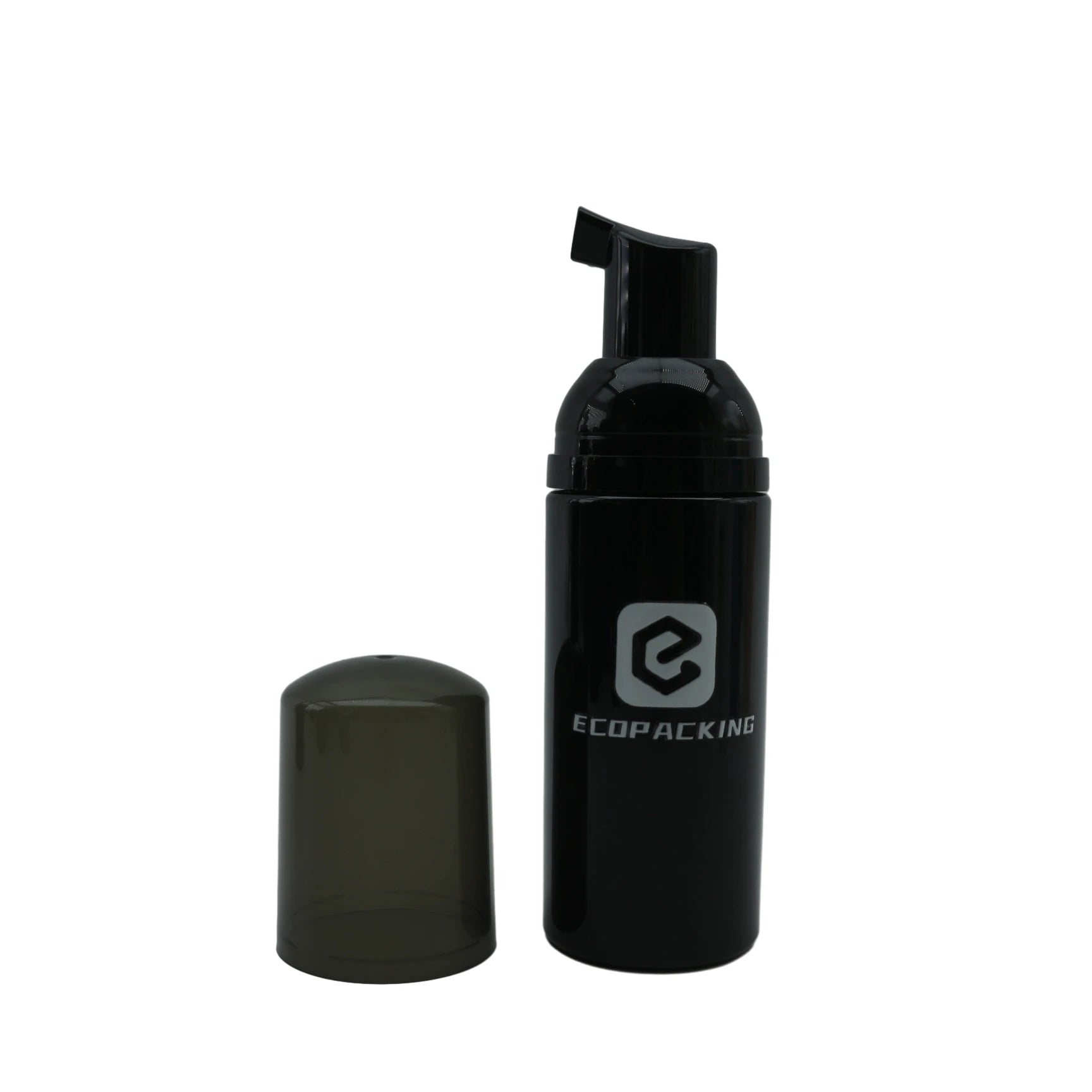 Luxury Foam Pump Bottle 50ml 100ml 150ml 200ml clear White Amber Black Cosmetic Plastic Bottle - 图片 6