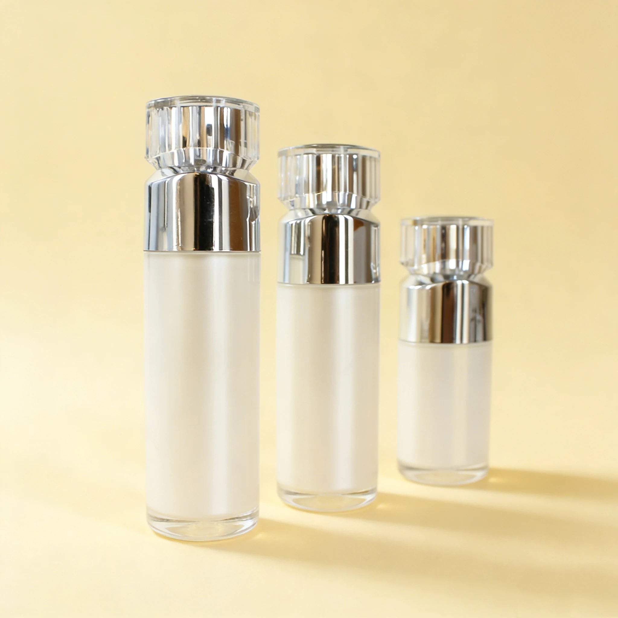 15ml 30ml 40ml 50ml 100ml High End Acrylic Airless Pump Skin Care Bottles for Essential Oil Lotion - 图片 4