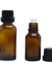 Good Price Hot Sale 5ml 10ml 15m L20ml30ml 50ml100ml Amber Essential Oil Bottle Amber Glass Bottle with Dropper Black Cap