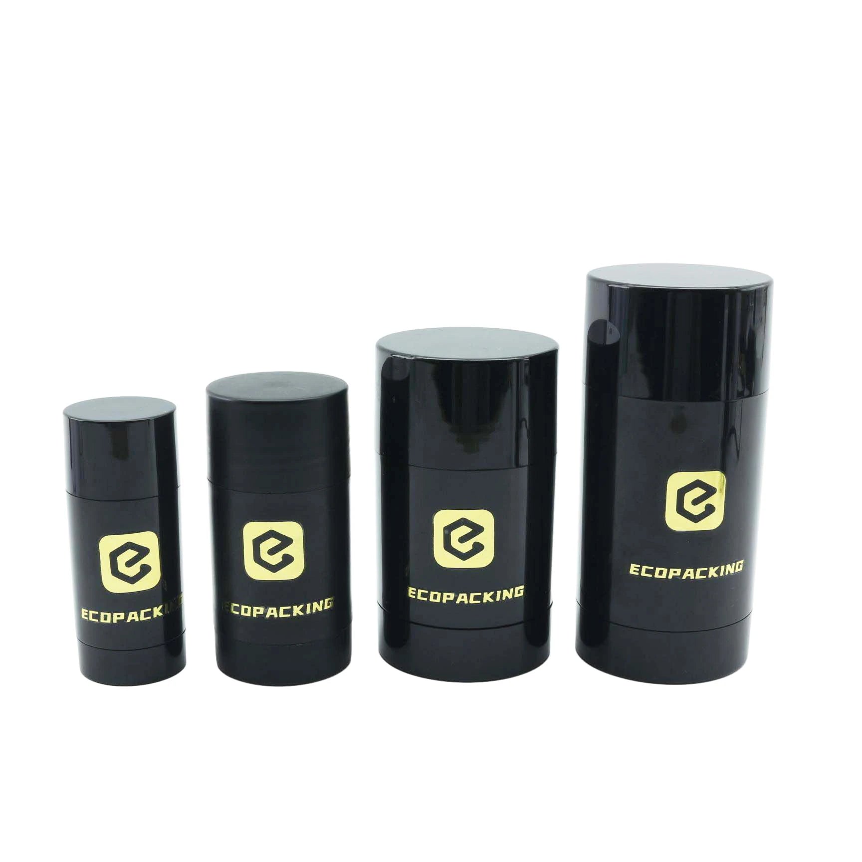 15ml 30ml 50ml 75ml Round AS Plastic Empty Twist up Deodorant Tube Solid Perfume Stick Balm Container - 图片 7