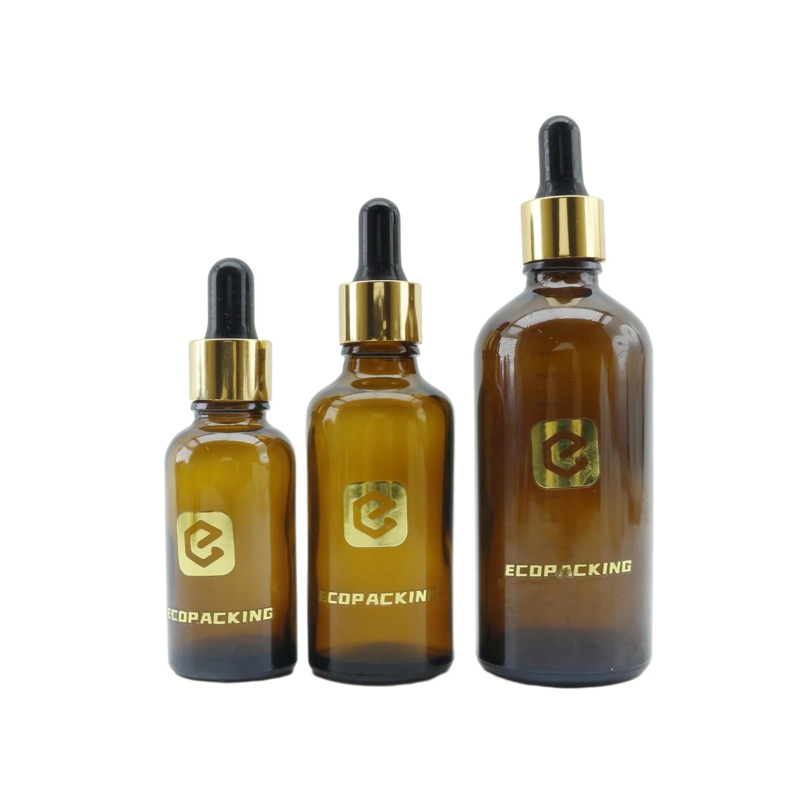 5ml 10ml 15ml 20ml 30ml 50ml 100ml Round Small Luxury Cosmetic Essential Oil Hair Serum Eye Glass Dropper Bottle Packaging - 图片 7