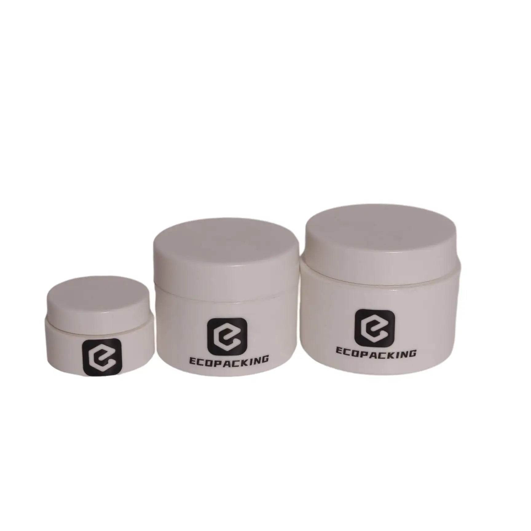 Eco Friendly Biodegradable Wheat Straw Cream Jar Empty Plastic Cosmetic Jar 30ml 50ml 100ml 250ml - 图片 4
