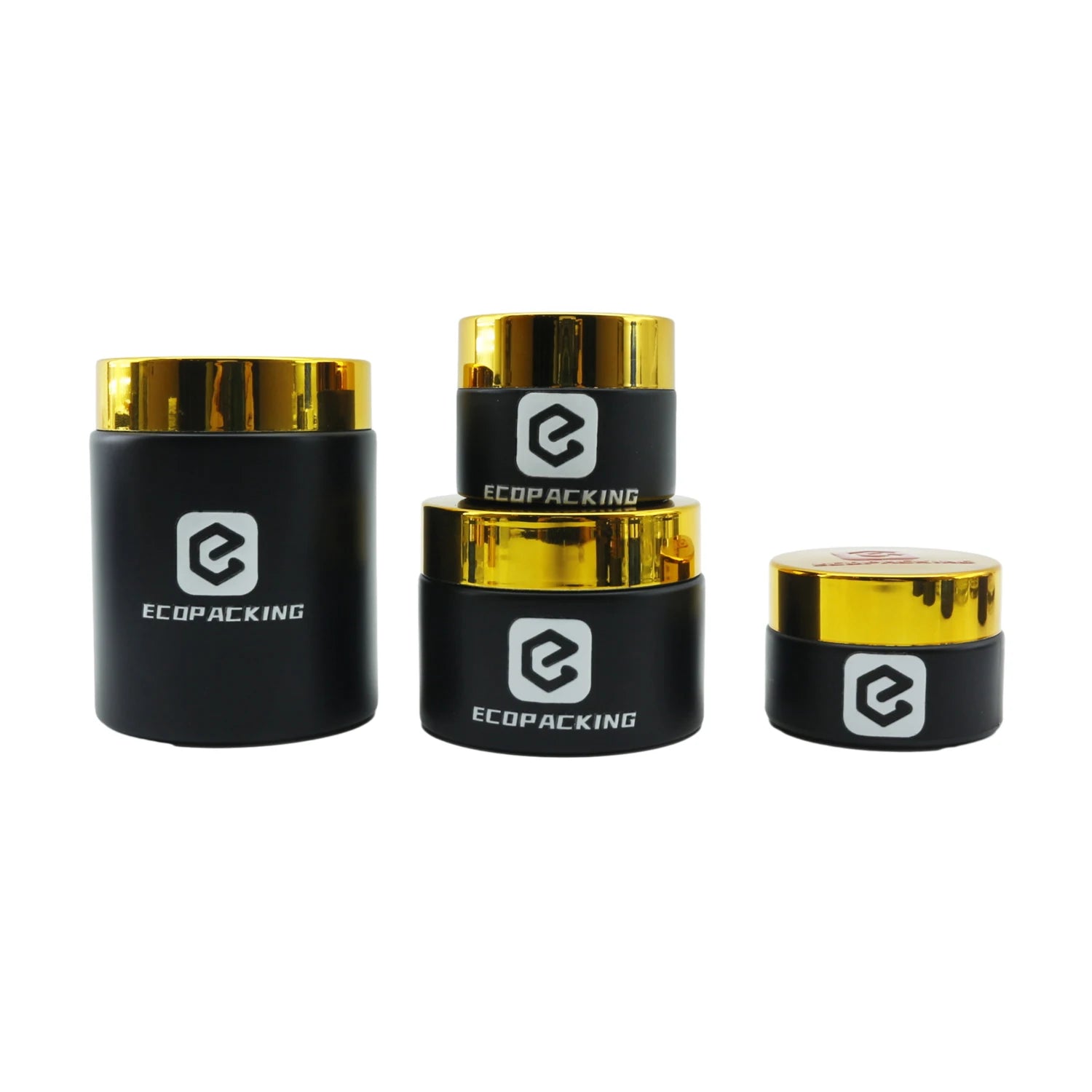 Wholesale Empty Glass Candle Jars 50ml 100ml Matte Black Candle Container with Lids - 图片 5