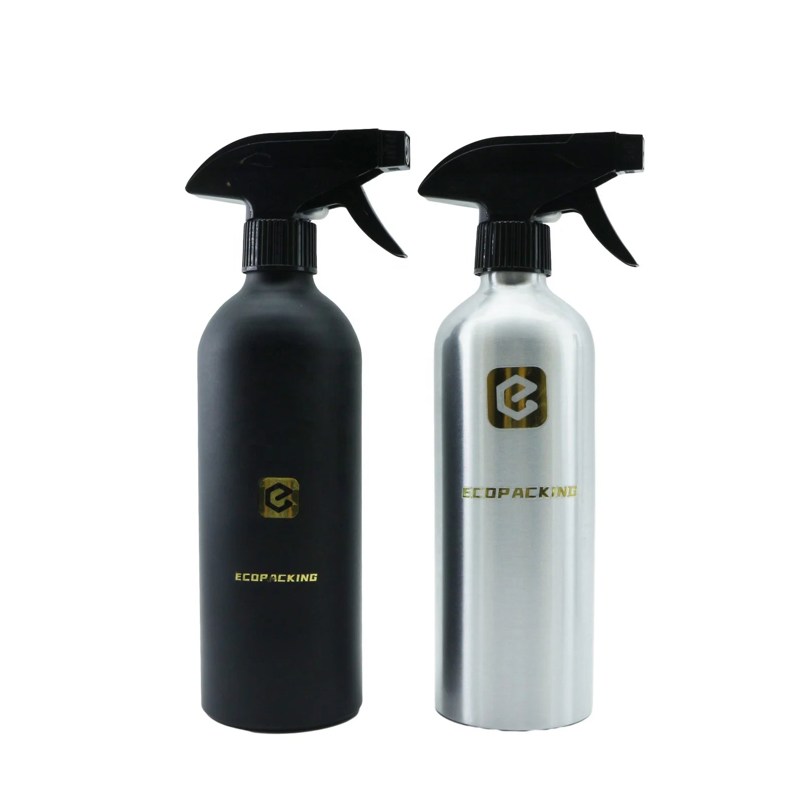 30ml 50ml 100ml Empty Essential Oil Aluminum Cosmetic Skin Care Bottle with Lotion Pump Dropper Cap for Shampoo - 图片 6