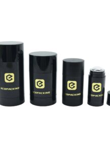 15ml 30g 50g 75ml 2.5oz Deodorant Plastic Containers Bottom Fill Empty Stick Deodorant Bottle White Black for Sun Stick AAA8888