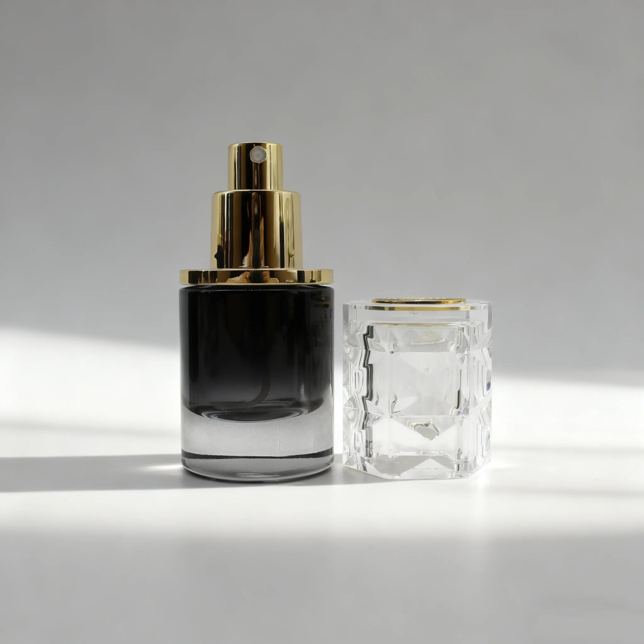 Wholesale New Products 30ml 50ml 100ml 120ml Thick Glass Custom Spray Bottles for Cosmetic Container - 图片 6