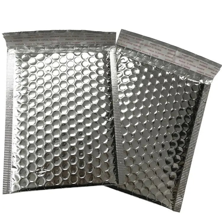 Aluminum Film Custom logo Poly Mailer Bag Bubble Mailer Cheap Packaging Cushioned Envelopes for Clothing Shipping Envelope - 图片 4