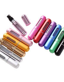 Travel Perfume Spray Bottle OEM/ODM Portable Perfume Atomizer Premium Reusable 5ml Empty Mini Refillable Spray Bottle