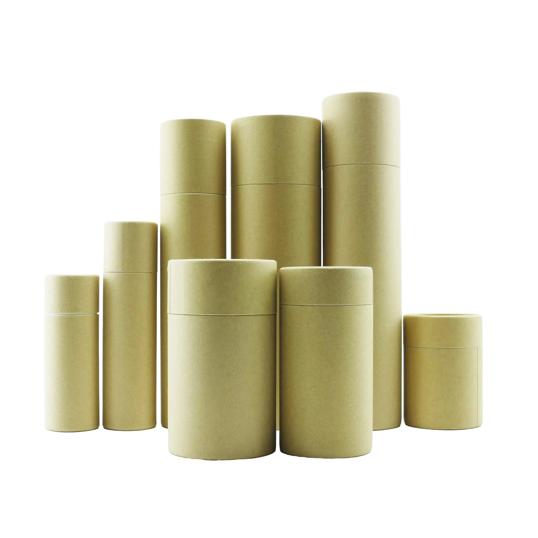 Biodegradable Food Grade Tea Cylinder Packaging Custom Kraft Paper Tube Round Tube FFF8888 - 图片 6