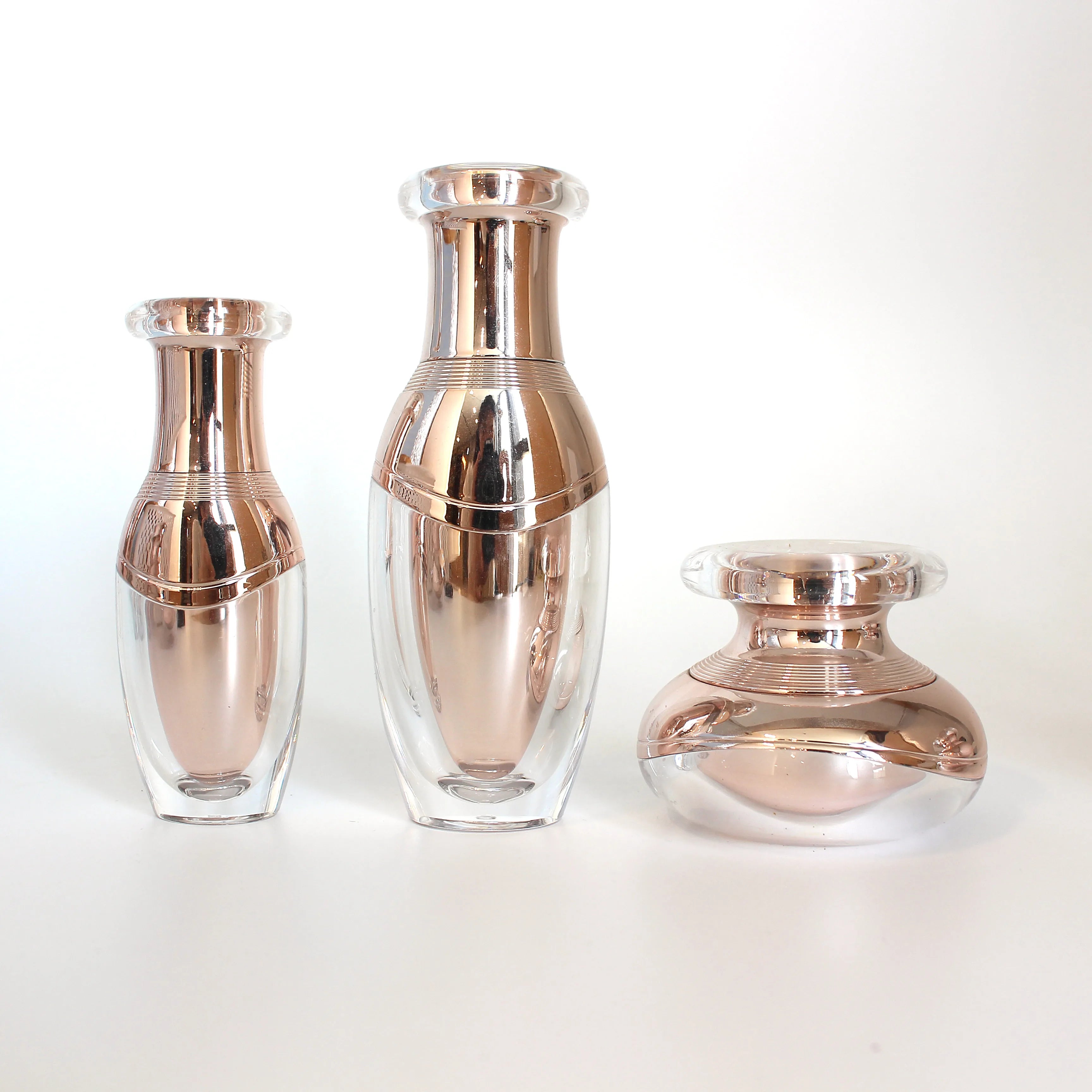 15ml 30ml 50ml 100ml Luxury Cosmetic Acrylic Jar Empty Lotion Bottle for Skin Care Essential Oil Serum False Eyelashes Lipstick - 图片 5