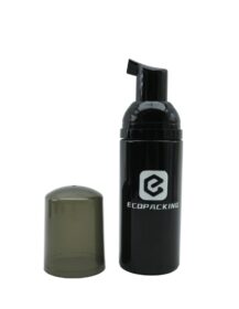 Empty Foam Bottle Hot Seller PP Bottles Luxury Black Customized logo Face Clean Plastic Foam Pump Bottles PET