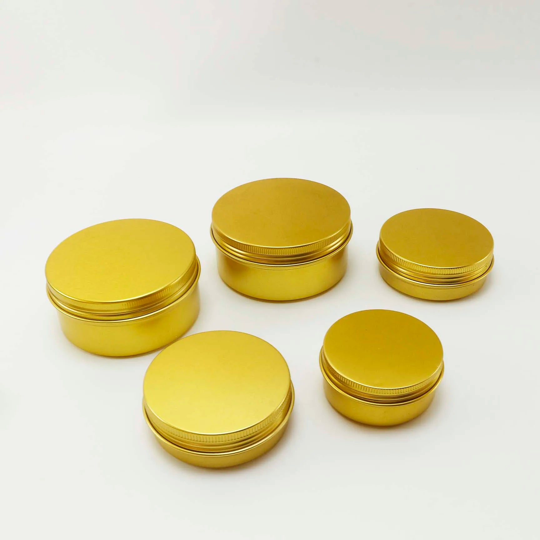 Wholesale Metal Box Can Lip Balm Tins for Candles Cosmetic Container Aluminium Jar - 图片 7