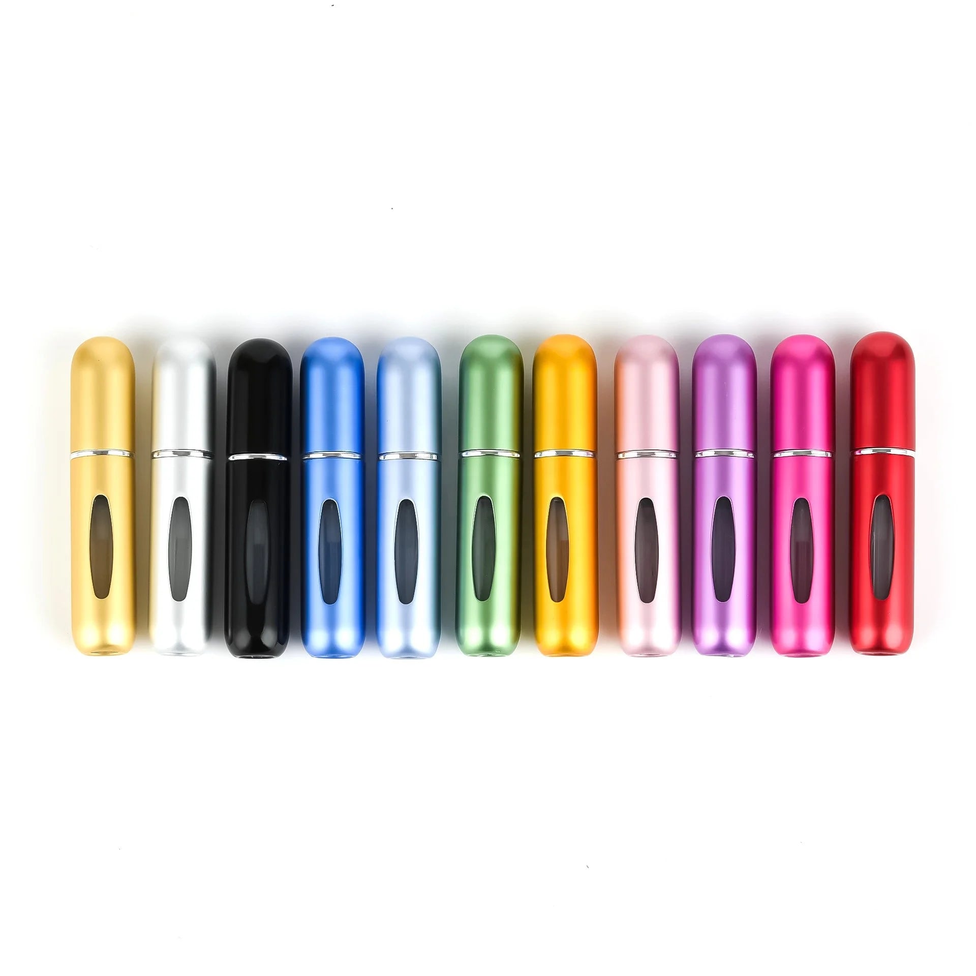 Wholesale 5ml 8ml 10ml Travel Size Refillable Empty Aluminum Spray Perfume Atomizer Bottle Portable Bottom Filling - 图片 5