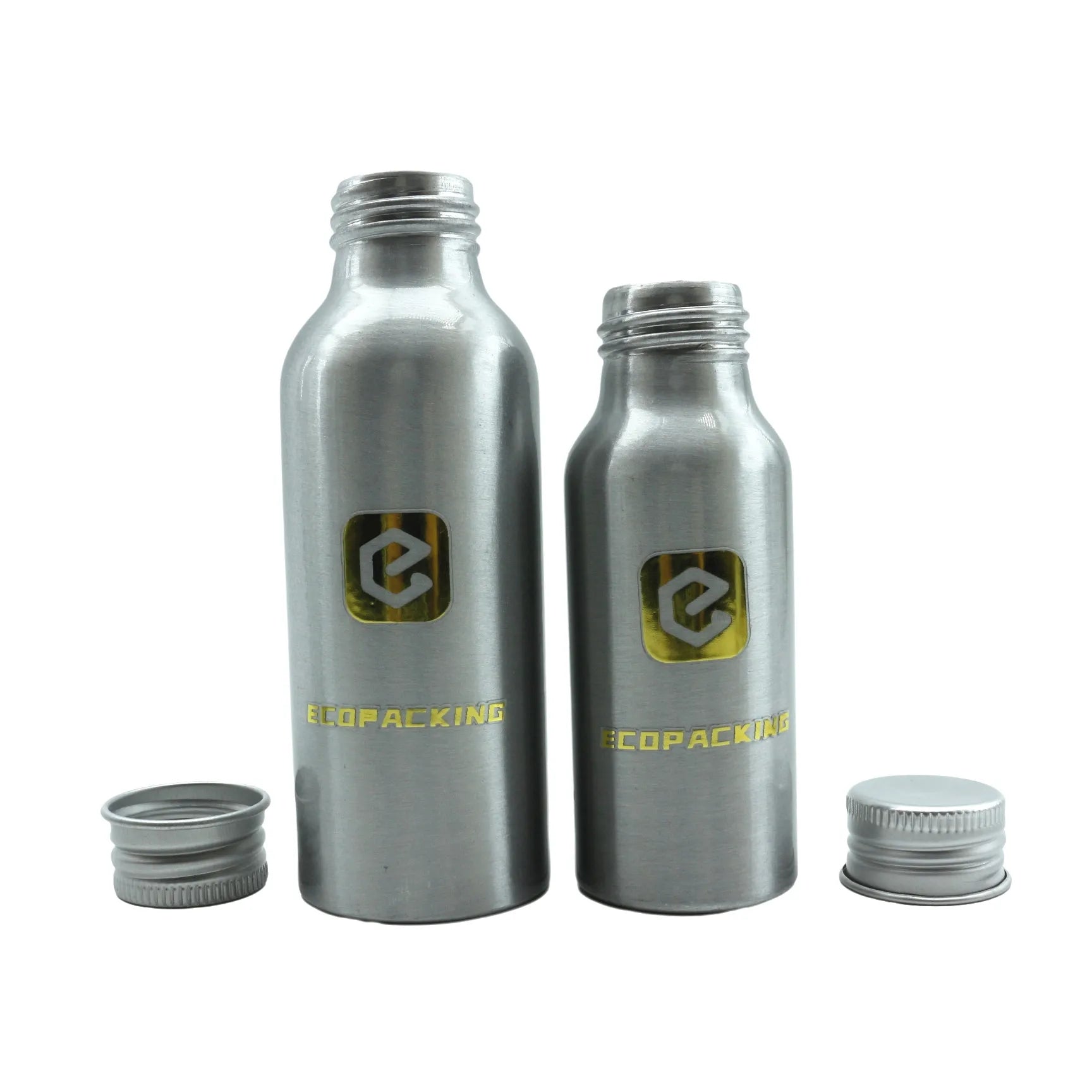 Custom Aluminum Packaging Metal Bottle 50ml 60ml 100ml 120ml 150ml 200ml 250ml Aluminum Bottle With Screw Aluminium Lid R888 - 图片 5