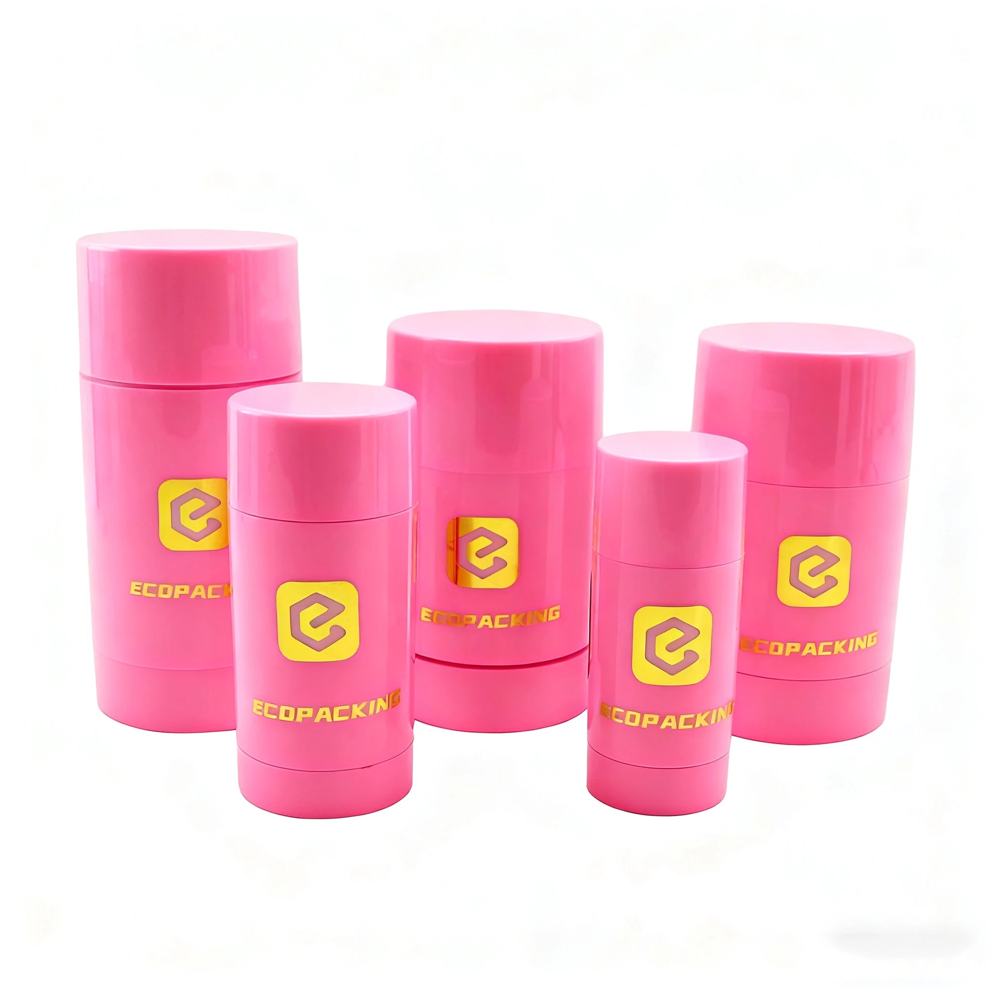 Custom Refillable Deodorant Bottles 15ml 30ml 50ml 75ml Push up Deodorant Stick PP Plastic Twist up Deodorant Container - 图片 3