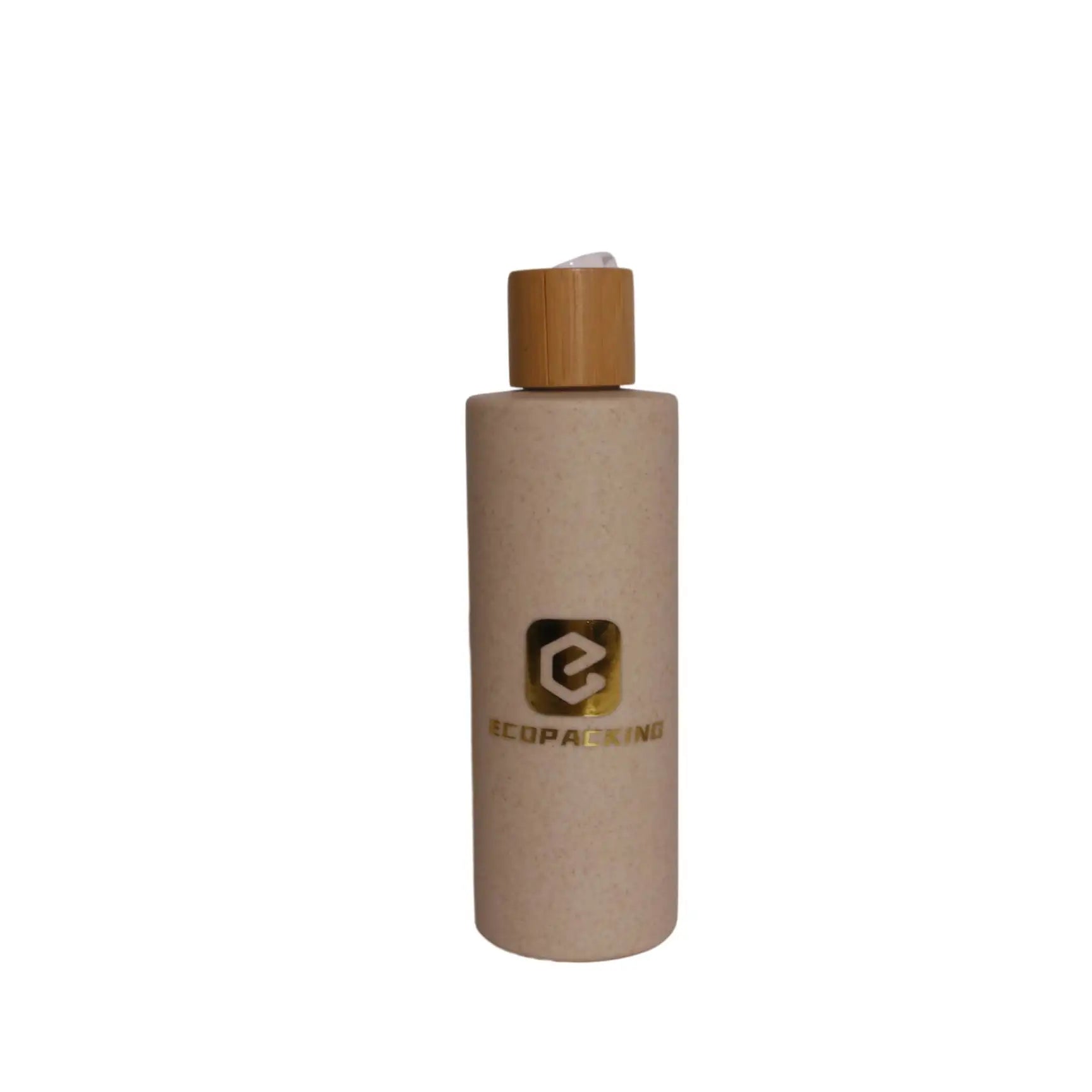 Eco Friendly Shampoo Bottle 30ml 40ml 50ml 60ml 100ml 500ml Biodegradable Wheat Straw Shower Gel Bottle for Body Wash FFF8888 - 图片 4