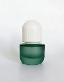 1oz 30ml Small Cosmetic Oil Lotion Glass Pump Bottle for Skin Care Foundation Luxury Cosmetic Packaging