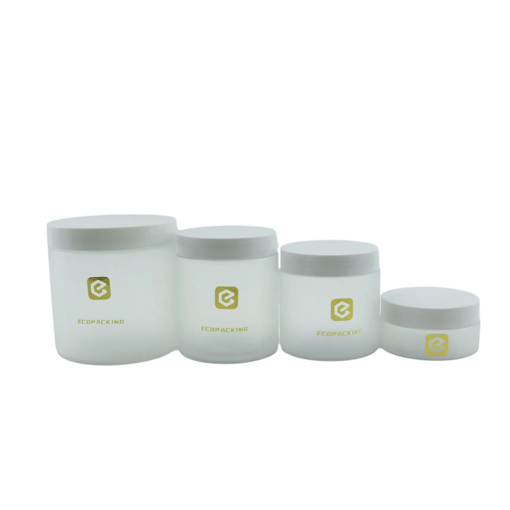 Wholesale 1oz 2oz 4oz 8oz 16oz 32oz Blue PET Plastic Facial Care Jars Recyclable Cosmetic Packing for Hair - 图片 8